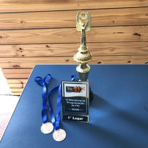Minhas premiações em competição de programação