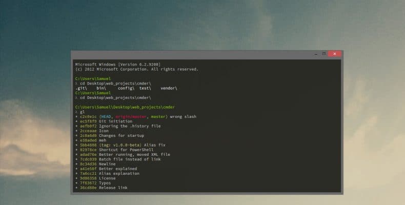 cmder: Turbine seu cmd no Windows